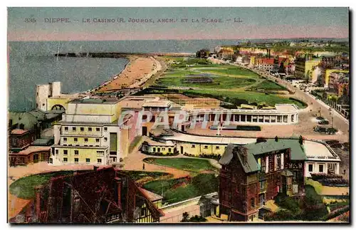 Dieppe - Le Casino et la Plage Cartes postales