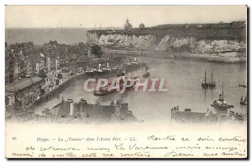 Dieppe - La &#39Tamise&#39 dans l&#39Avant Port Cartes postales