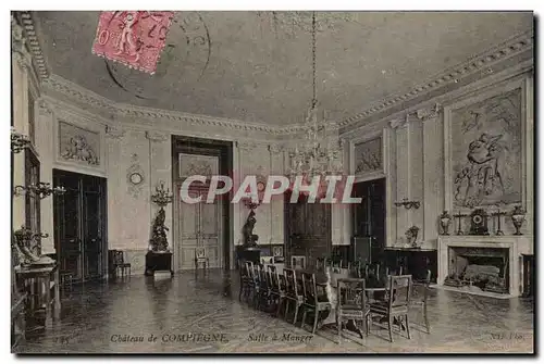 Chateau de Compiegne - Salle a Manger - Ansichtskarte AK