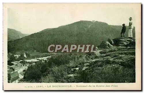 La Bourboule - Sommet de la Roche des Fees - Cartes postales