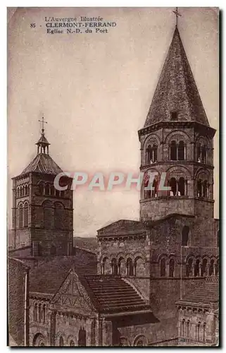 Clermont Ferrand - Eglise Notre Dame du Port - Cartes postales