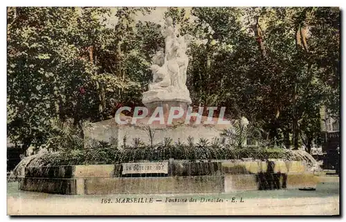 Marseille - Fontaine des Danaides - Ansichtskarte AK