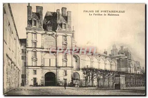 Palais de Fontainebleau - Le Pavillon de Maintenon - Ansichtskarte AK