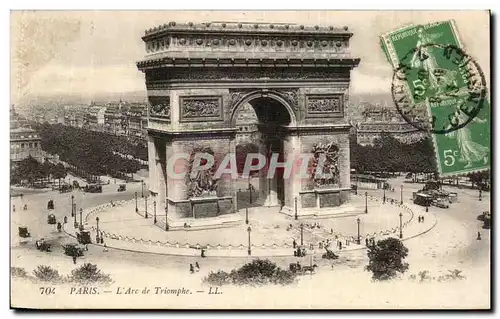 Paris - 8 - L&#39Arc de Triomphe - Cartes postales