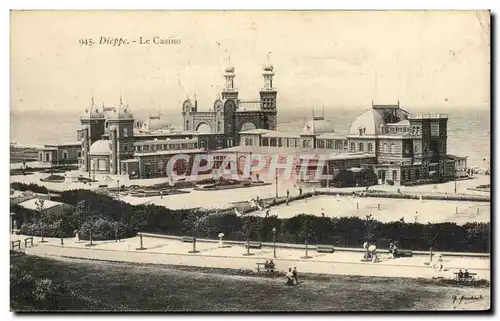 Cartes postales Dieppe Le casino