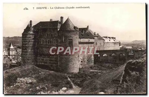 Cartes postales Dieppe Le chateau