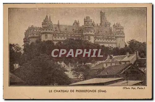 Cartes postales Le chateau de Pierrefonds