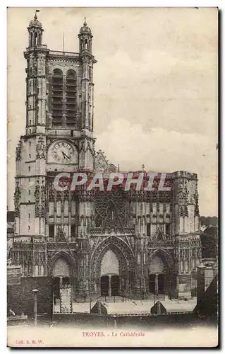 Cartes postales Troyes La cathedrale