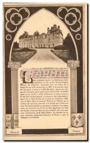 Cartes postales Chateau de Cheverny