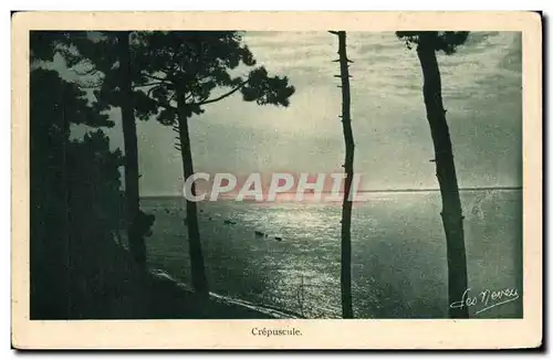 Cartes postales Arcachon Crepuscule