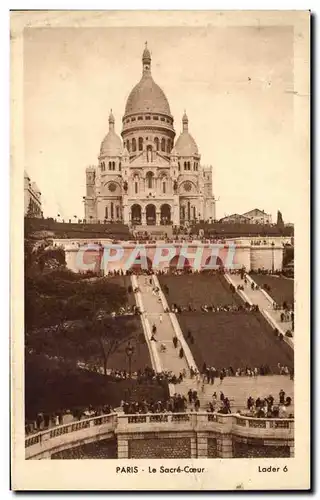 Cartes postales Paris Sacre Coeur Montmartre