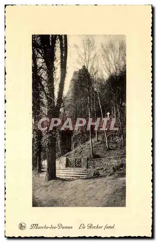 Cartes postales Marche les DAmes Le rocher fatal