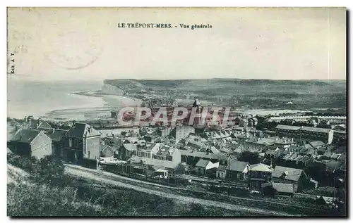 Cartes postales Le Treport Mers Vue generale