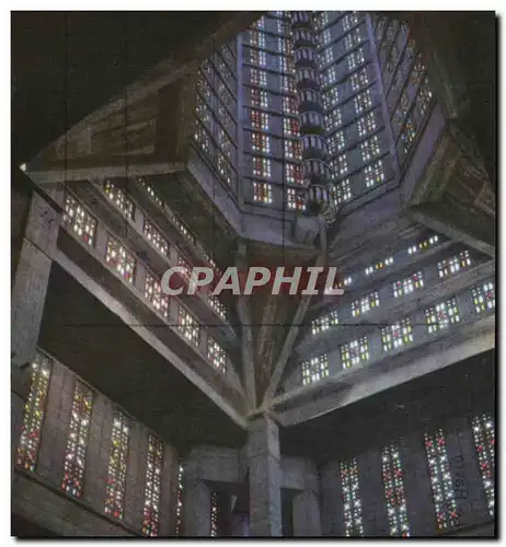 Cartes postales Le Havre Eglise St Joseph Vue interieure