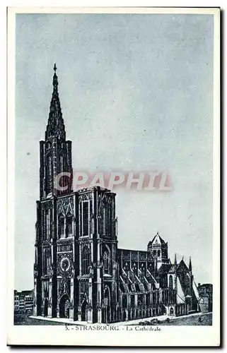 Cartes postales Strasbourg La cathedrale