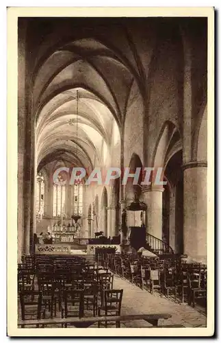 Ansichtskarte AK Ambronay Interieur de l&#39eglise