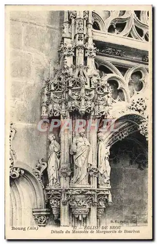 Cartes postales Borough Church of Husks Details of the Mausoleum of Marguerite de Bourbon