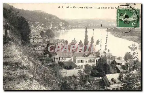 Cartes postales Environs d&#39Elbeuf La Seine et les canaux