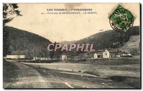 Ansichtskarte AK Vosges Environs de Remiremont Le Breuil