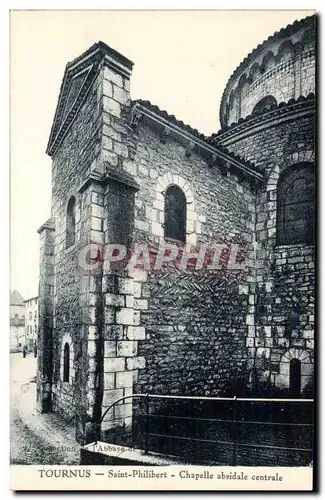 Ansichtskarte AK Tournus Saint Philibert Chapelle absidiale centrale