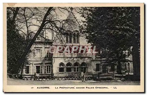 Ansichtskarte AK Auxerre La prefecture Ancien palais episcopal