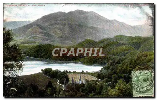 Cartes postales Scotland Trossachs Hotel and Ben Venue