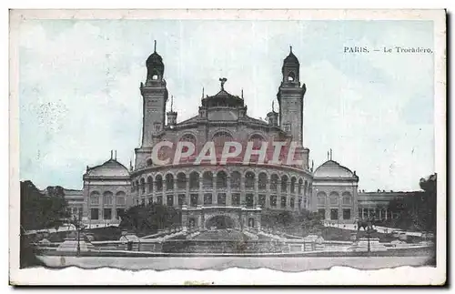 Cartes postales Paris Le Trocadero