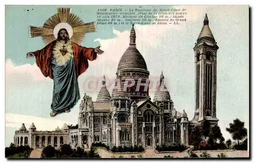 Ansichtskarte AK Paris Sacre Coeur Montmartre Christ Jesus