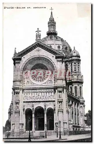 Cartes postales Paris Eglise St Augustin