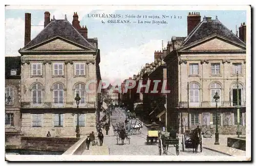 Cartes postales orleans la rue Royale