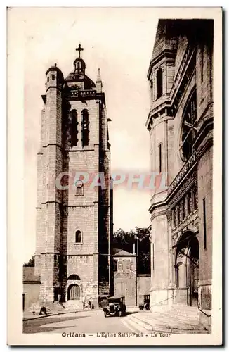 Ansichtskarte AK orleans L&#39eglise Saint Paul La tour