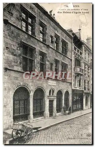 Cartes postales Orleans Maison d&#39Agnes Sorel Musee Jeanne d&#39arc