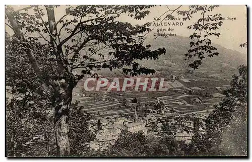 Cartes postales Allevard Vue prise des chataigniers