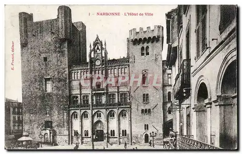 Cartes postales Narbonne l&#39hotel de ville