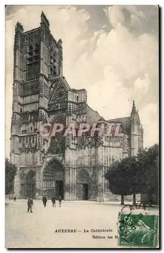 Cartes postales Auxerre La cathedrale