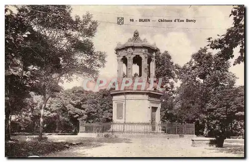 Cartes postales Dijon Chateau d&#39Eau Darcy