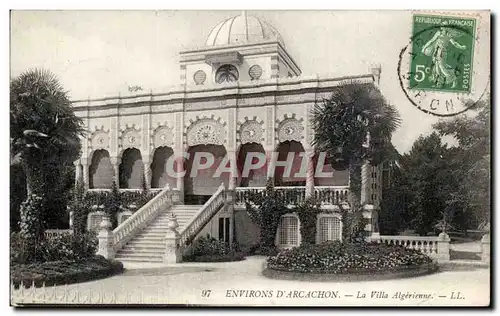 Cartes postales Environs d&#39Arcachon La villa algerienne