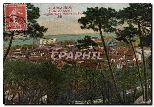 Cartes postales Arcachon Hotels Victoria et Richelieu