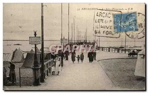 Cartes postales Arcachon Jetee promenade