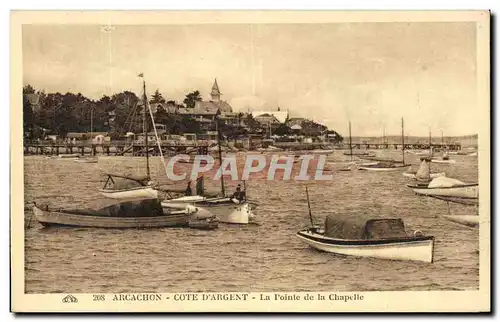 Arcachon Cartes postales La pointe de la chapelle