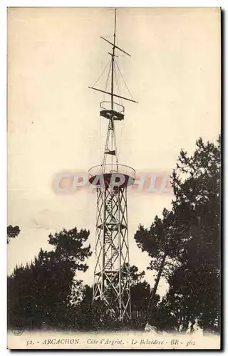 Arcachon Cartes postales Le belvedere