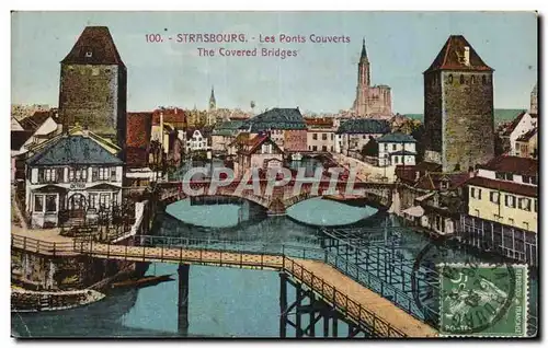 Strasbourg Cartes postales Les ponts couverts