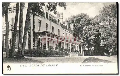 Cartes postales Bords du Loiret Le chateau de Bellevue