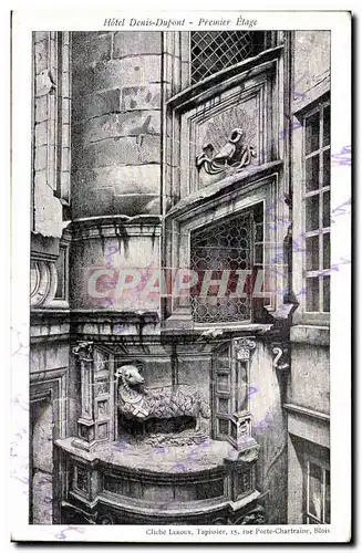 Cartes postales Blois Hotel Denis Dupont Premier etage