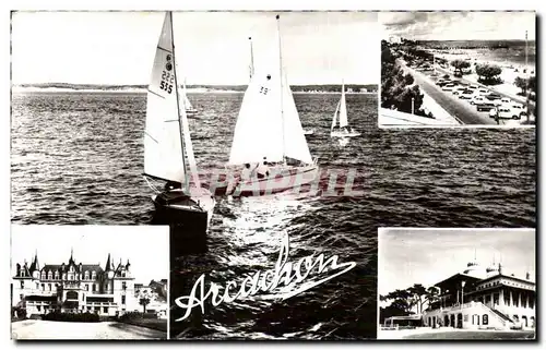 Arcachon Cartes postales moderne Casino de la plage Casino mauresque