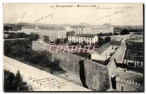 Montpellier Cartes postales Caserne du genie