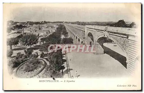 Montpellier Cartes postales L'aqueduc