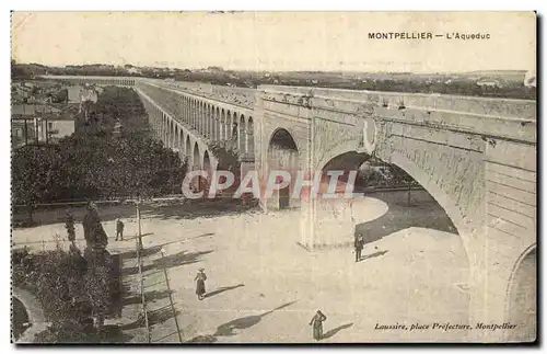 Montpellier Cartes postales L'aqueduc