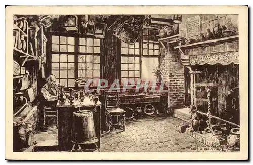 Cartes postales Honfleur Musee Chez le marchand