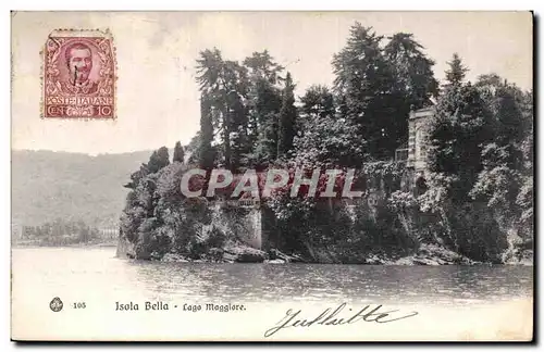 Cartes postales italie Italia isola Bella Lago Maggiore